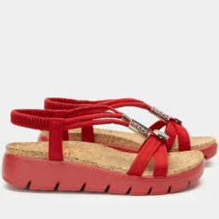 Roz True Red Sandal