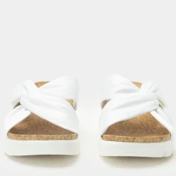 Rylie White Sandal