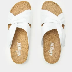 Rylie White Sandal