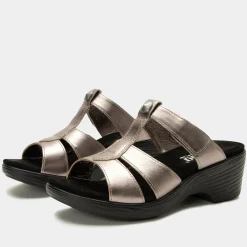 Shantal Pewter Sandal