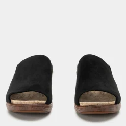 Shilaine Stretch Black Sandal