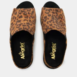 Shilaine Stretch Leopard Sandal