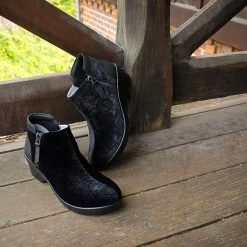 Sloan Raven Velvet Boot