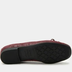 Talya Maroon Mist Shoe