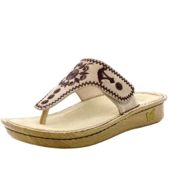Vanessa Mandala Natural Sandal