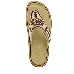 Vanessa Mandala Natural Sandal