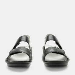 Verona Basketry Black Sandal
