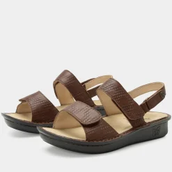 Verona Basketry Coffee Sandal