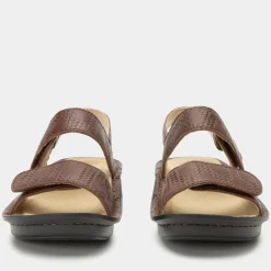 Verona Basketry Coffee Sandal