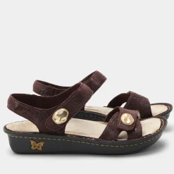 Vienna Swirling Brown Sandal